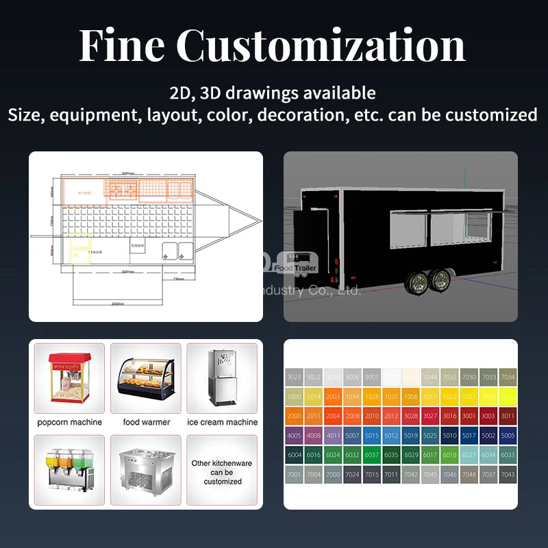 New Concession Stand Food Trailer