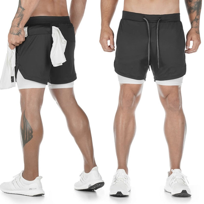Mens Running Shorts With Phone Pocket