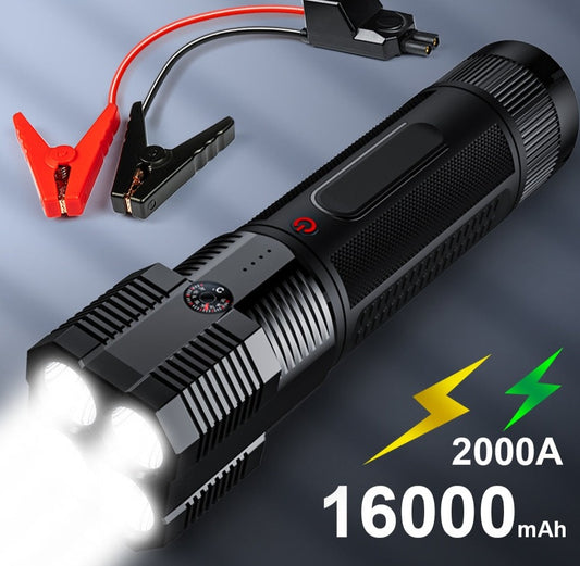 5-in-1 Jump Starter Flashlight